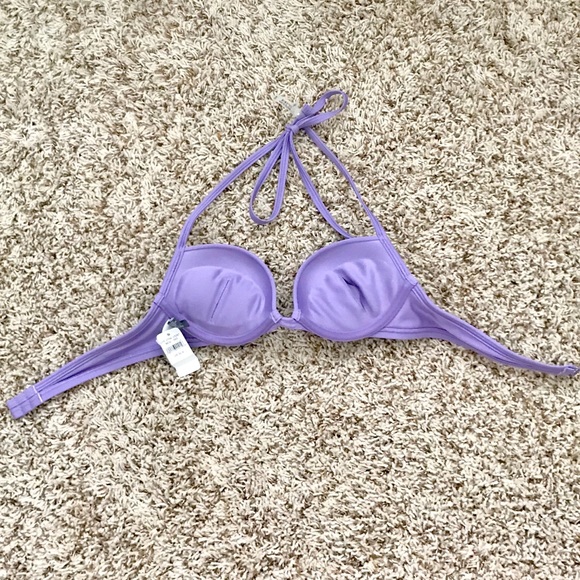 NWT Aerie 32A push-up bikini top w/ removable cups - Picture 2 of 6
